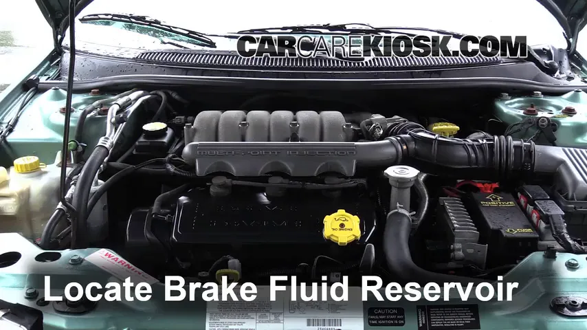 1998 Chrysler Cirrus LXi 2.5L V6 Brake Fluid Add Fluid